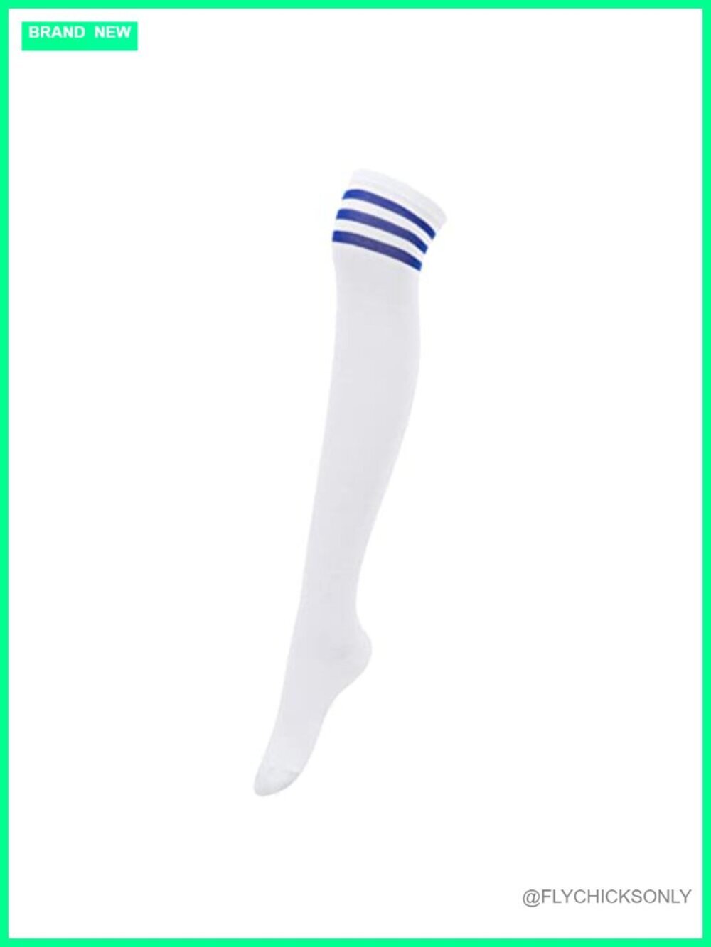 Over the Knee Socks - Thigh High Striped Socks for Women